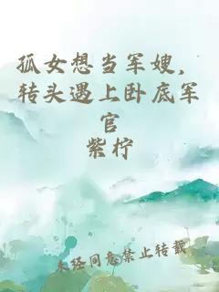 孤女想当军嫂,转头遇上卧底军官